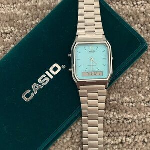 CASIO AQ230A-2A2VT Watch Tiffany Blue